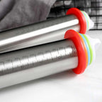 Prato 17 Inch Large Heavy Duty Stainless Steel Adjustable Rolling Pin