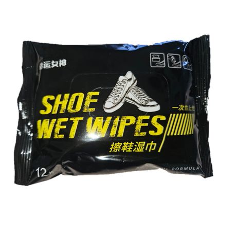 Premium Sneaker Wet Wipes - 12 Pack