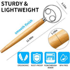 Prato Danish Dough Whisk Four Ring Flow