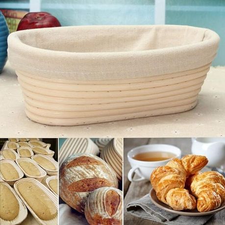 Prato Bread Proofing Large Oval Basket